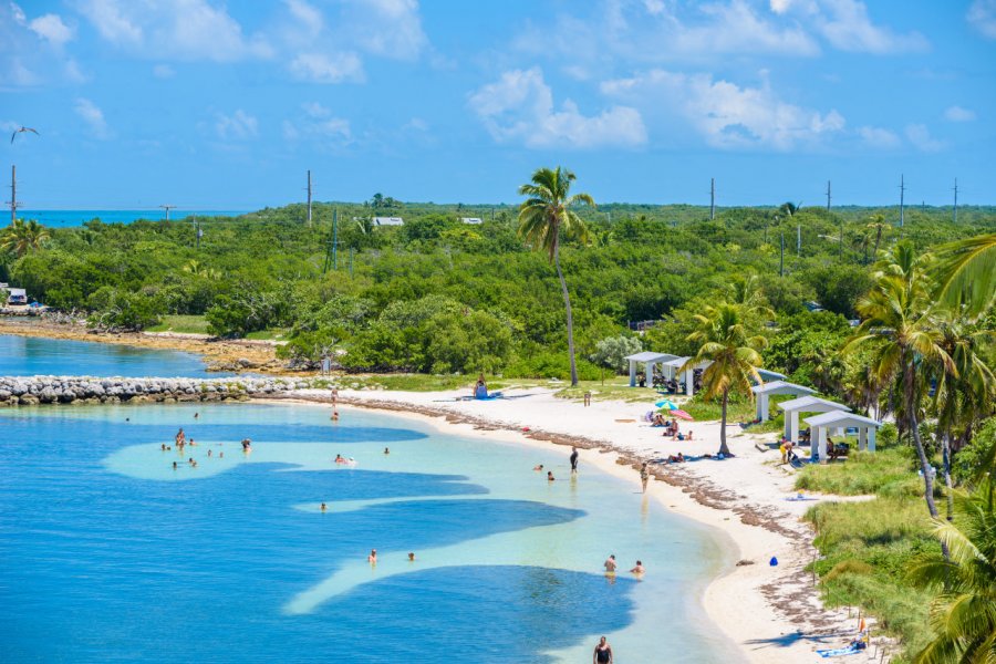 Plage de Bahia Honda Key. Simon Dannhauer - Shutterstock.com