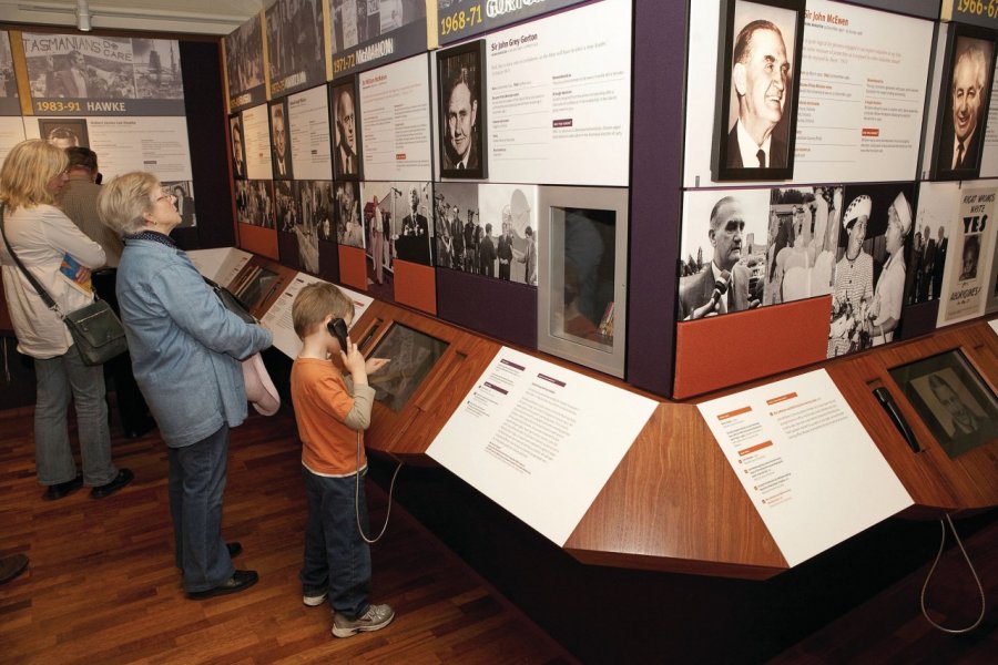 Museum of Australian Democracy. Australian Capital Tourism  /  Museum of Australian Democracy at Old Parliament House / Stefan Postles