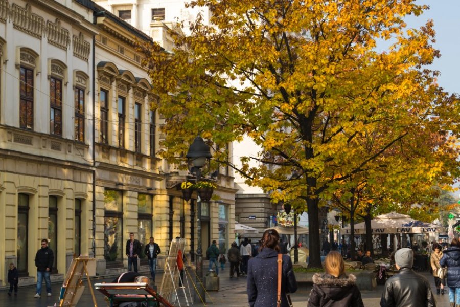 Dans les rues de Skadarlija, Belgrade. (© Nataliya Nazarova - Shutterstock.com))