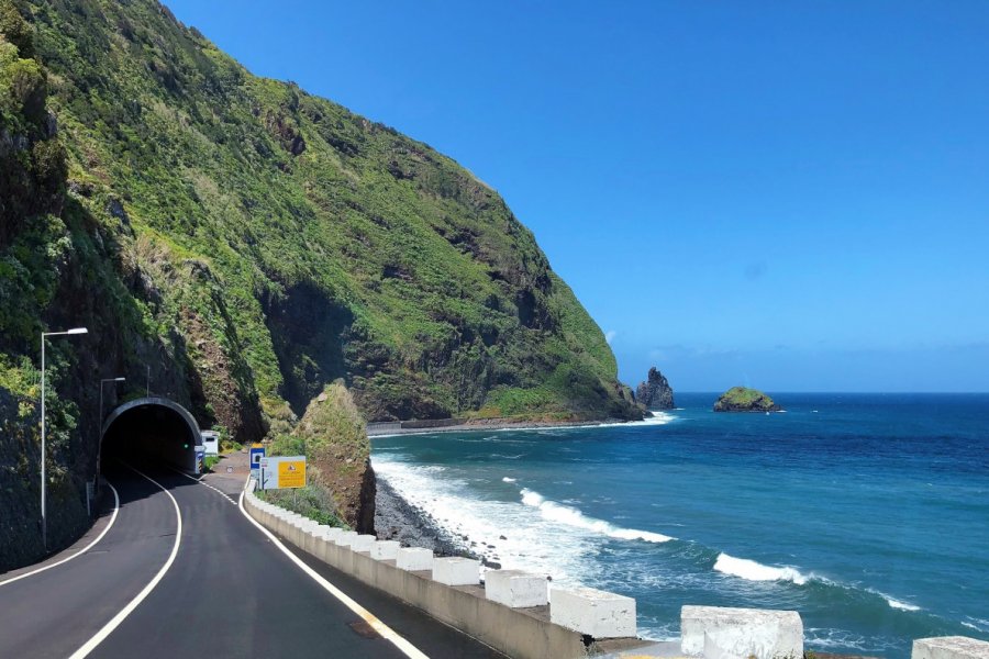 En route vers Porto Moniz (côte nord ouest). Ludovic DE SOUSA