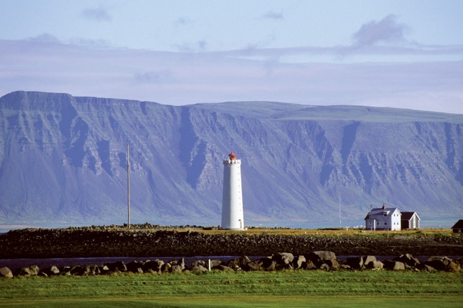 Phare à Seltjarnarnes. Author's Image