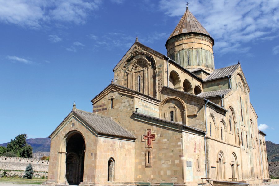 Cathédrale Svetitskhoveli à Mtskhéta. Gelia - iStockphoto