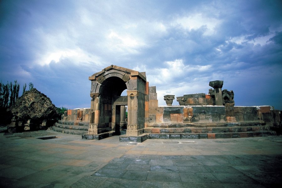 Ruines de la cathédrale de Zvartnots. Alamer - Iconotec