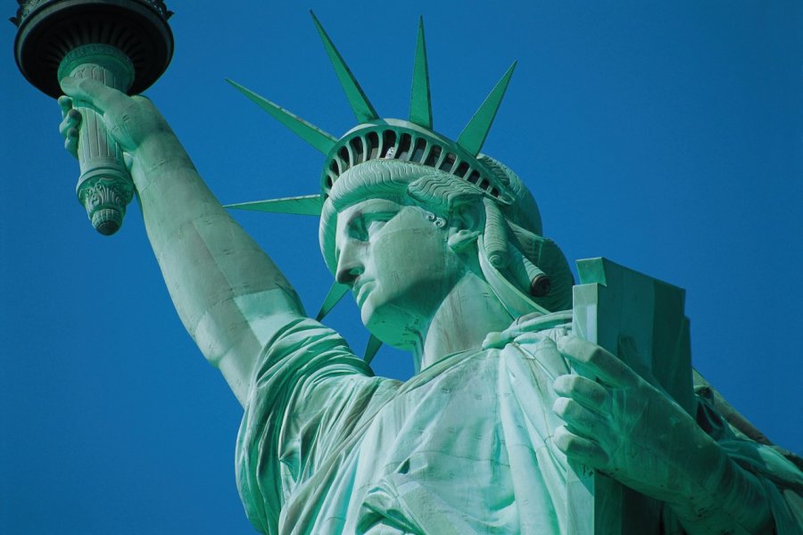 Statue de la Liberté sur Liberty Island. Tom Pepeira - Iconotec