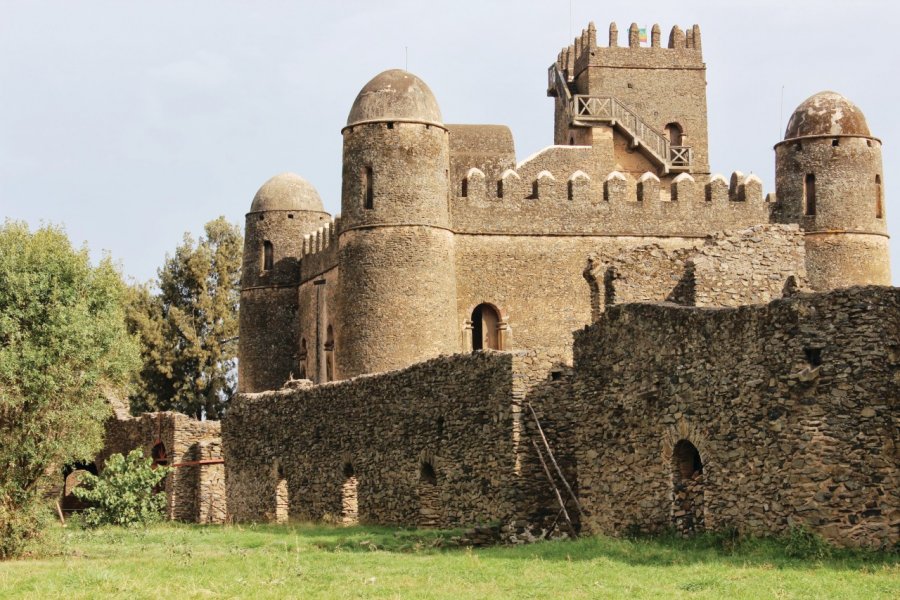 Le palais du souverain Fasilidas à Gondar Abdesslam BENZITOUNI
