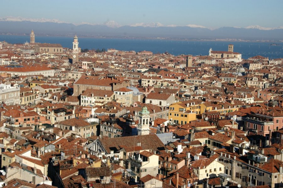 Venise vue du Campanile di San Marco. Stéphan SZEREMETA