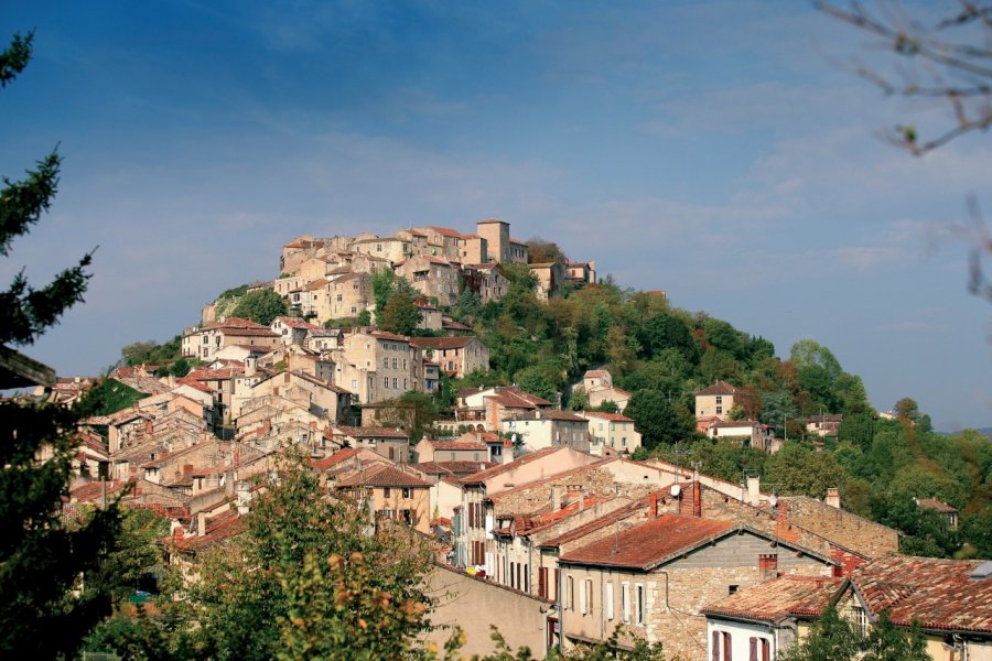 Vue générale de Cordes-sur-Ciel PHOVOIR