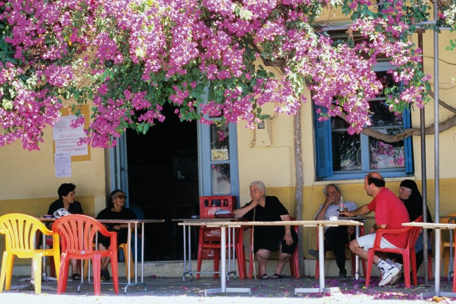 Kafeneion de Kritsa. Author's Image