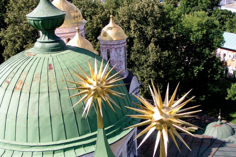 Toits de l'église des Thaumaturges au monastère du Sauveur. Stéphan SZEREMETA