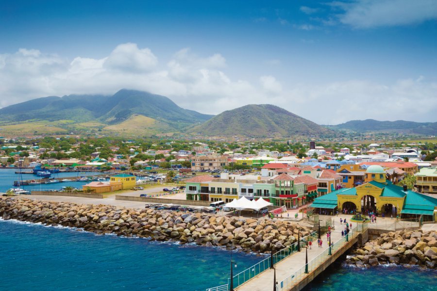 Port Zante, Basseterre, île de Nevis. mikolajn