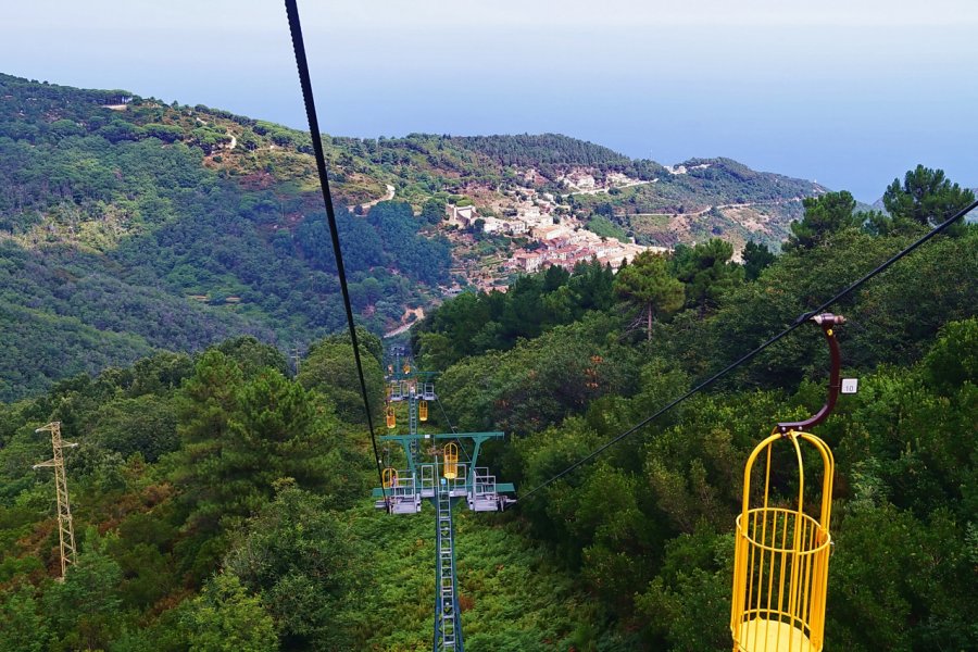 Le téléphérique du Monte Capanne. sansa55 - iStockphoto.com