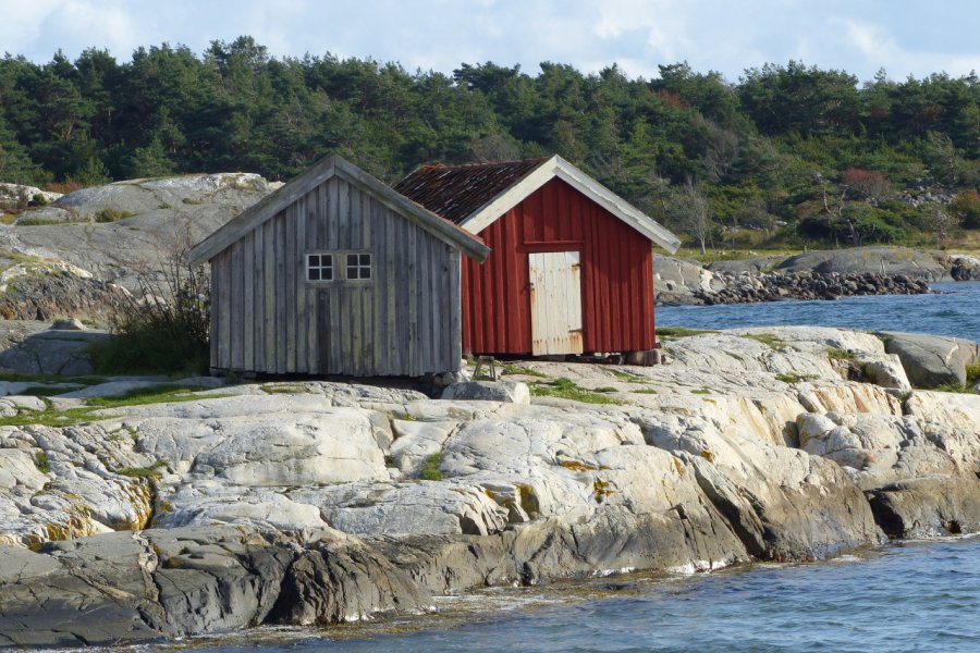 Paysage des îles Koster. RaquelGM - Shutterstock.com