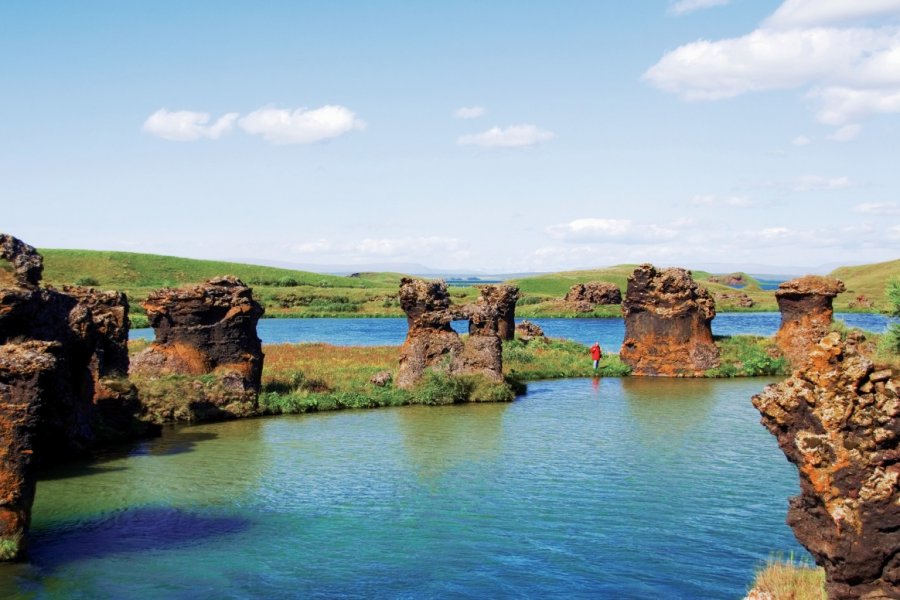 Lac Mývatn. EdwardBobel - iStockphoto.com