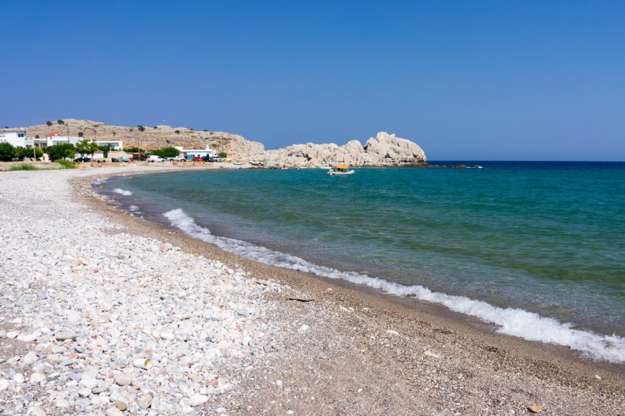 La plage d'Haraki. ian woolcock - Shutterstock.com