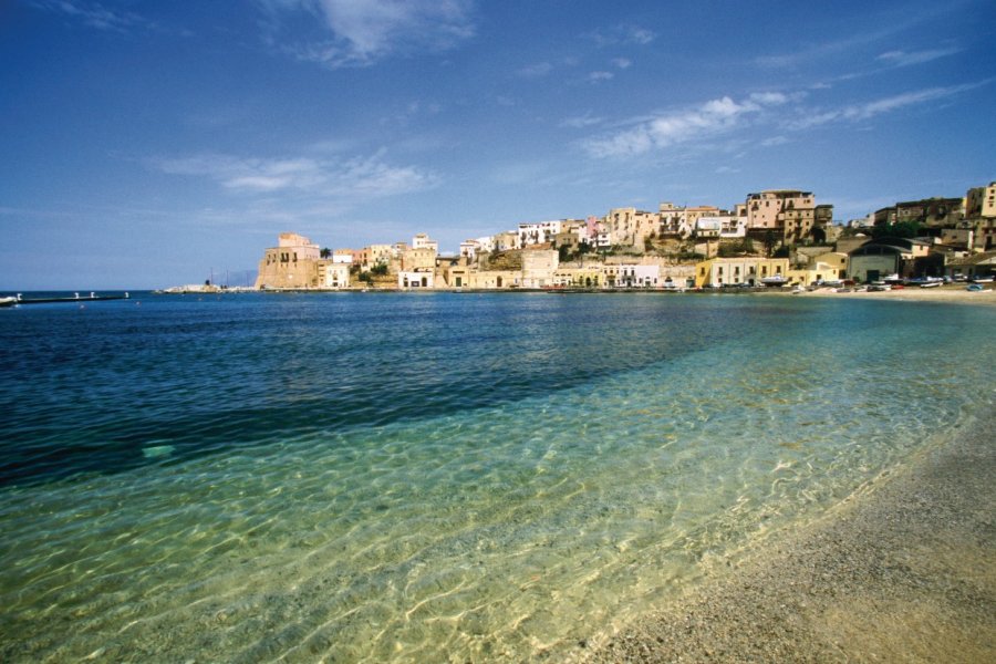 Castellammare del golfo, ancien port principal d'Erice et de Segeste. Author's Image