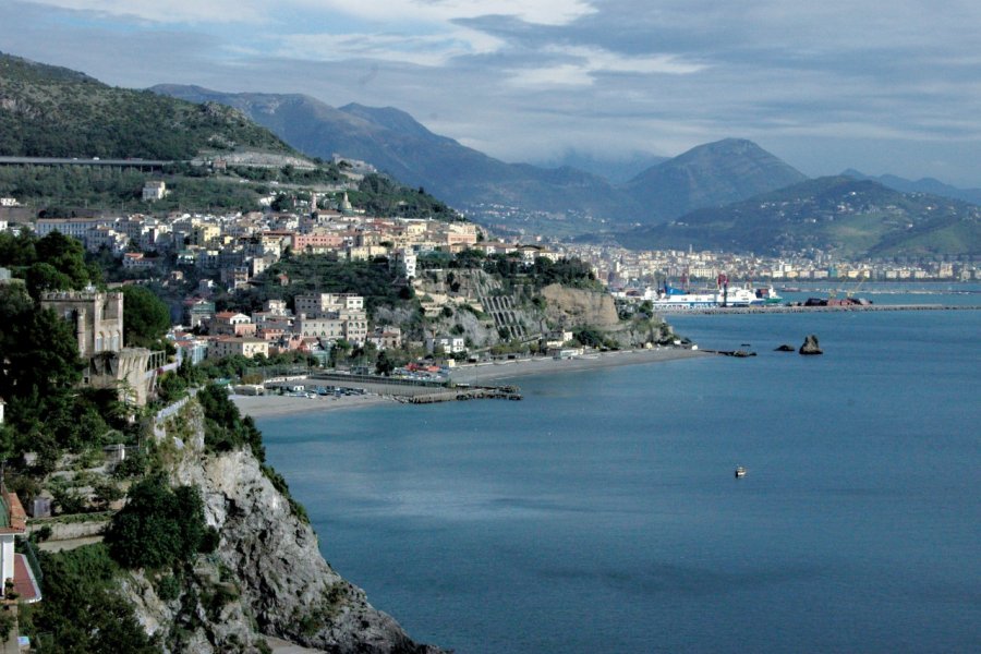 Vue générale de Vietri Sul Mare. Stéphan SZEREMETA