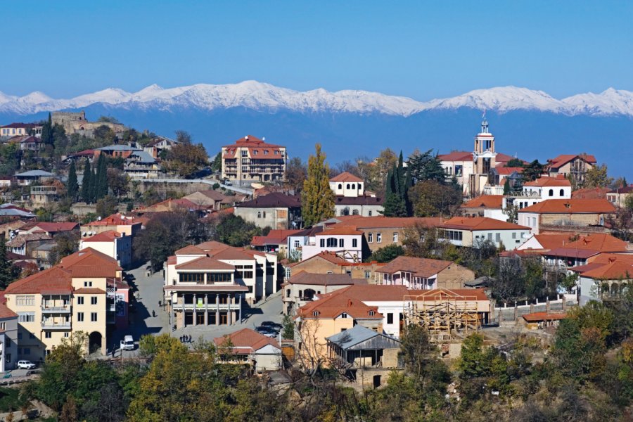 Vue sur Sighnaghi. Zmiy - iStockphoto