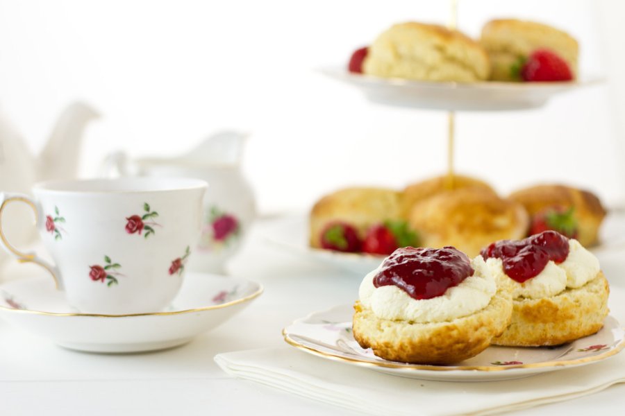 Le délicieux Cream Tea. gourmetphotography - Shutterstock.com