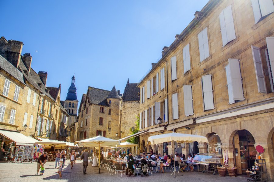 La ville de Sarlat-la-Canéda. Friedberg - stock.adobe.com