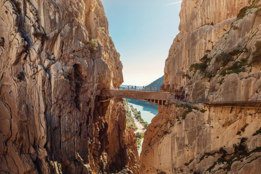 Fin du trail Caminito Del Rey Frank Anschuetz