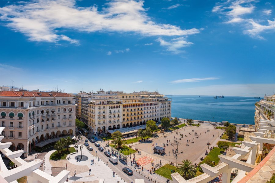 Place Aristotelous à Thessalonique. Lambros Kazan - stock.adobe.com
