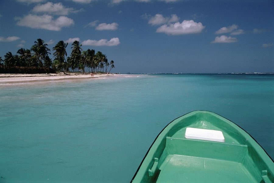 Playa Bavaro, une des belles plages de la côte des cocotiers. Author's Image