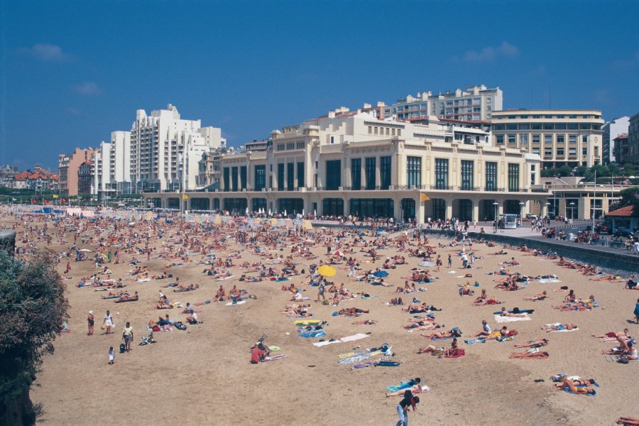 Plage de Biarritz (© MARC AUGER - ICONOTEC))