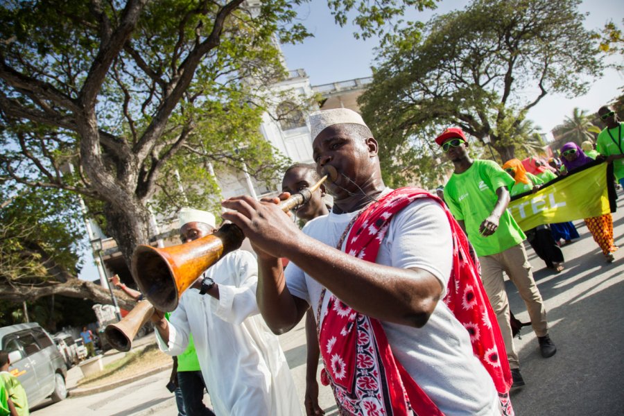 Musique traditionnelle lors du Sauti za Busara. Robin Batista - Shutterstock.com