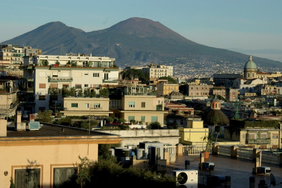 Vue depuis le Corso Vittorio Emanuele. Stéphan SZEREMETA