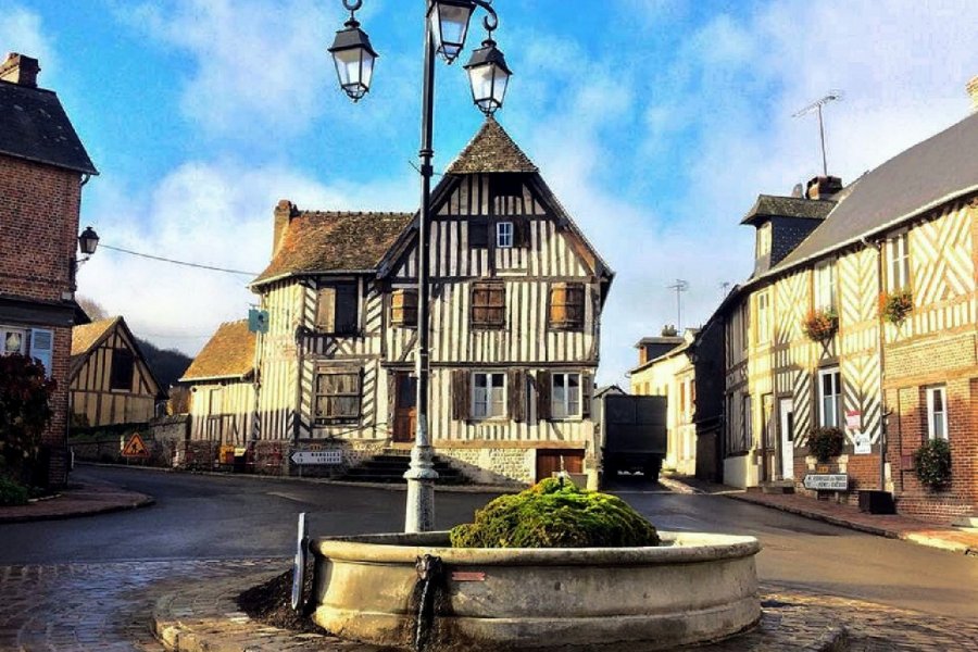 Le joli village de Blangy-le-Château. Anne CROCHARD