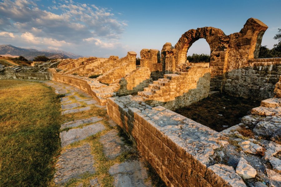 Amphithéâtre romain de la ville ancienne de Salona. anshar73