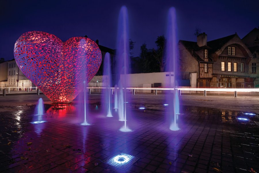 Le Coeur de Troyes de Michèle et Thierry Kayo-Houël. Olivier Gobert - Troyes La Champagne Tourisme