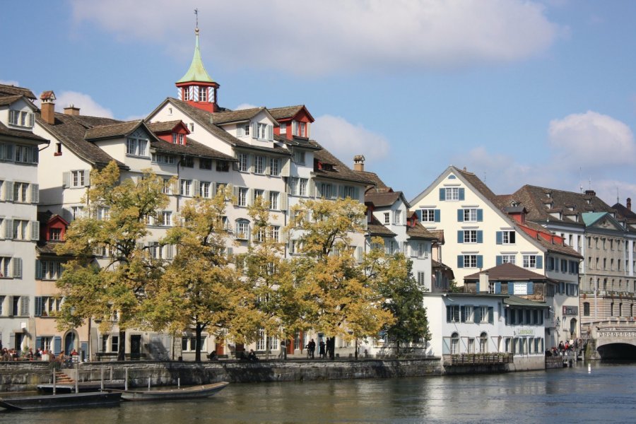 Rives de la Limmat. J. Hansmann - Fotolia
