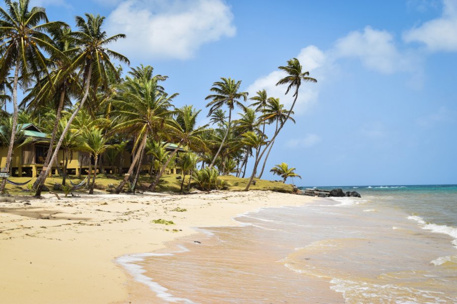 Plage de Little Corn Island. Joseph Mortimer  - Shutterstock.com