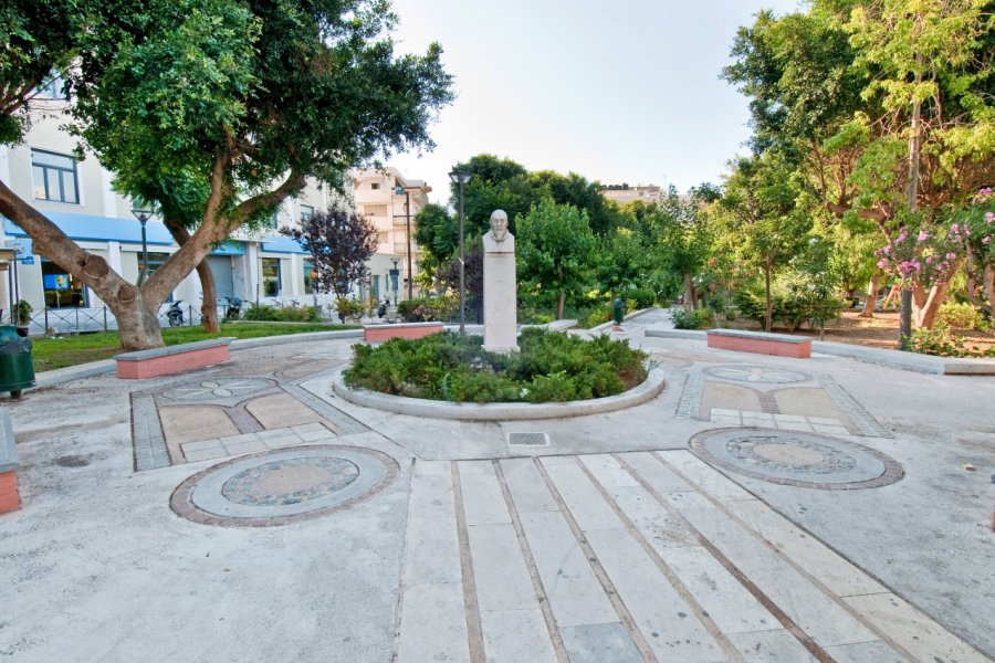 Le Parc El Greco, dédié au peintre né à Héraklion. argus II - Shutterstock.com