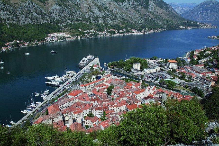 La ville de Kotor vue de la citadelle Stéphan SZEREMETA