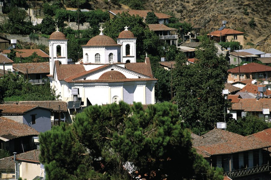 Église néo-byzantine, Kakopetria. Thierry Lauzun - Iconotec