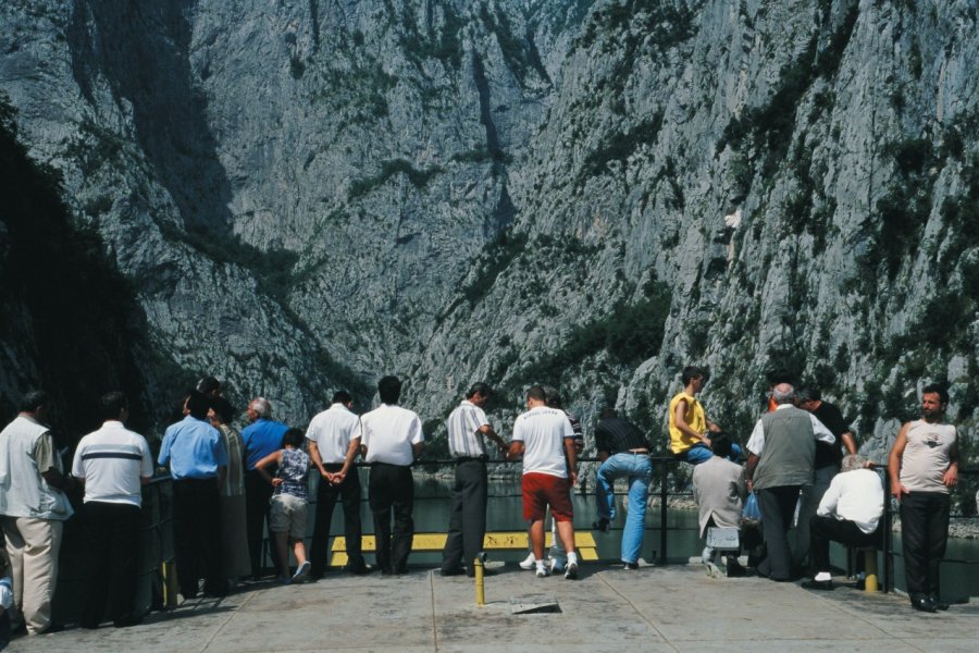 Croisière sur le lac de Koman. Julie Briard