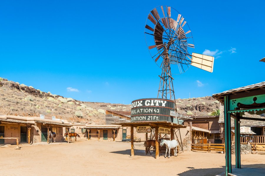 Sioux City, sur l'île de Gran Canaria. SV34D - Shutterstock.com