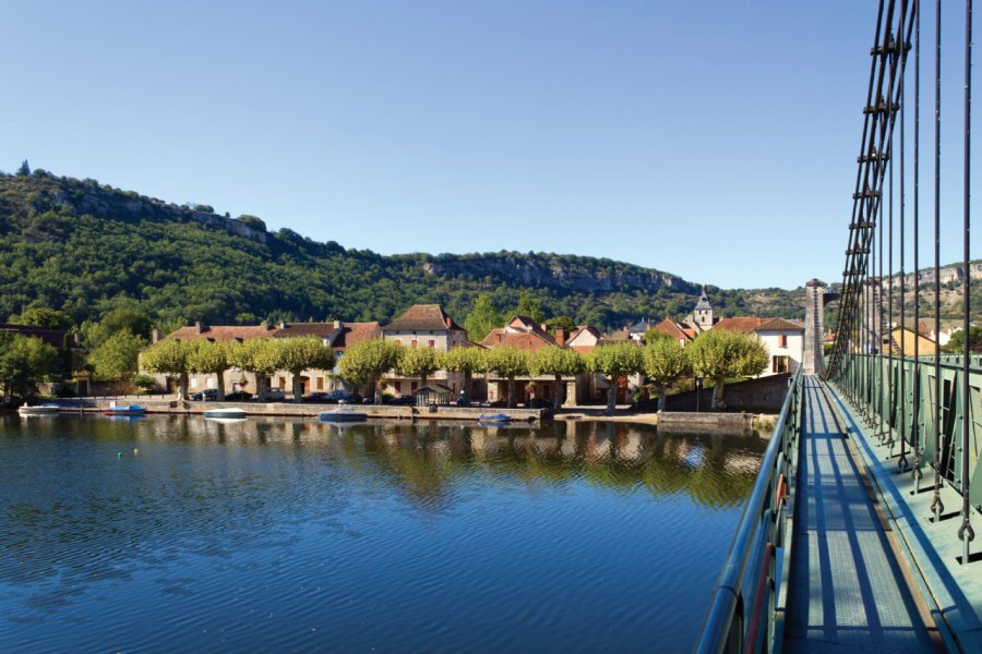 Cajarc, petit village de la vallée du Lot. Chris Rose - iStockphoto