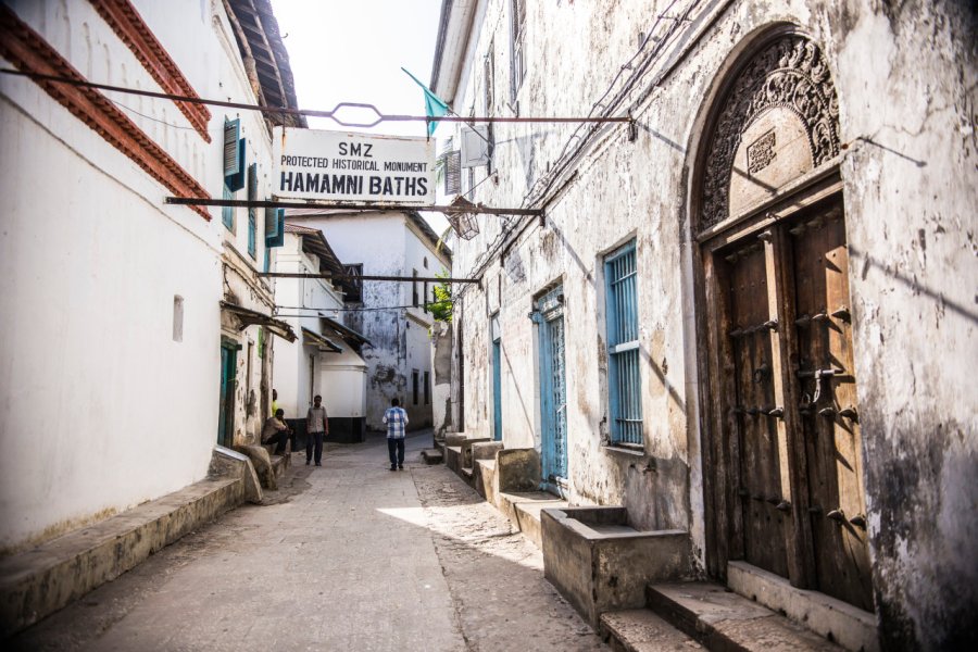 Anciens bains Hamamni à Stone Town, Zanzibar. Sun_Shine - Shutterstock.com