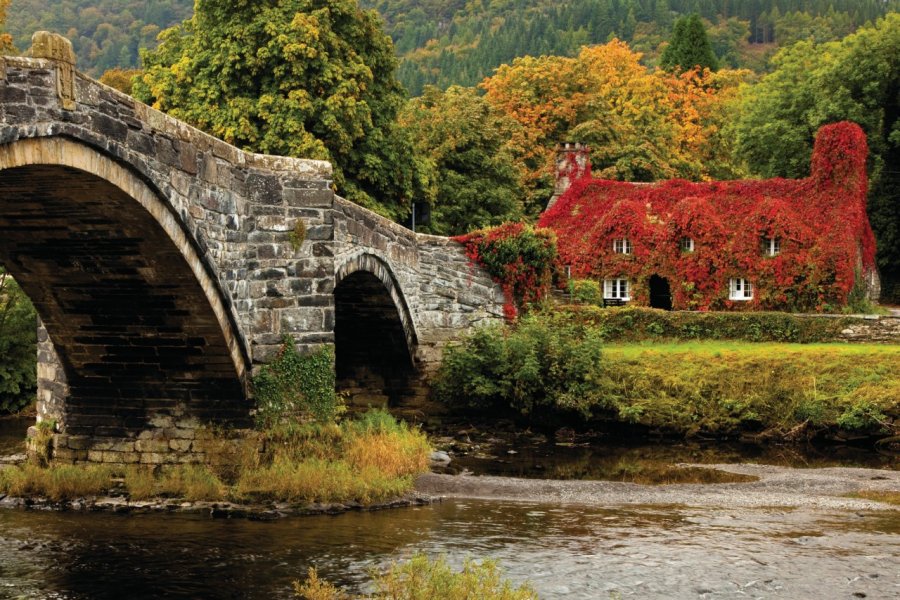 Pont de Llanrwst lazortech - iStockphoto.com