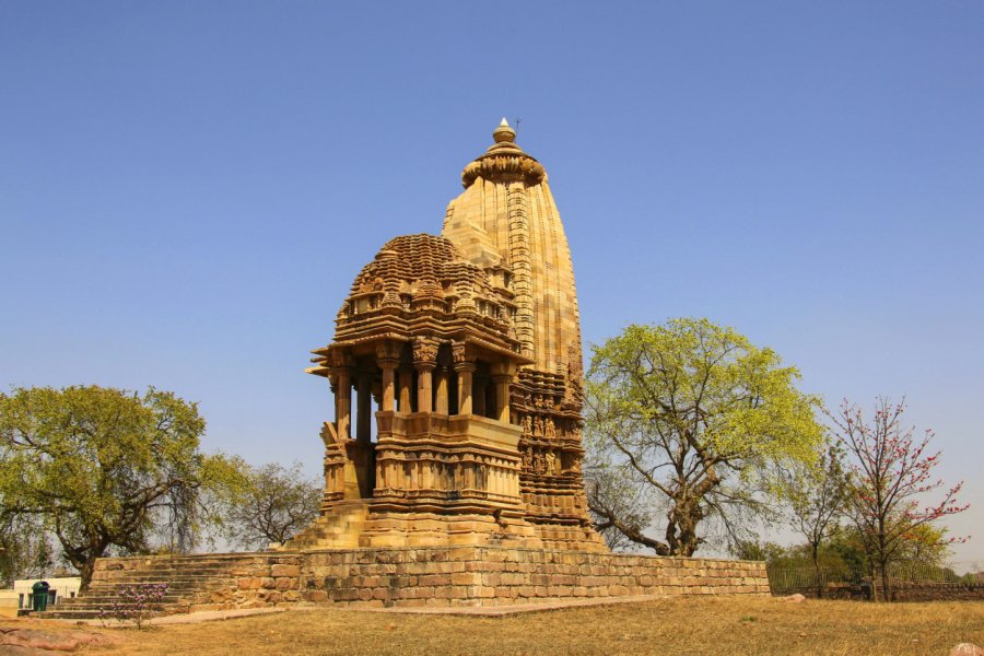 Le temple Chaturbhuja, groupe de temples du sud de Khajuraho, en Inde. MAVRITSINA IRINA - Shutterstock.com