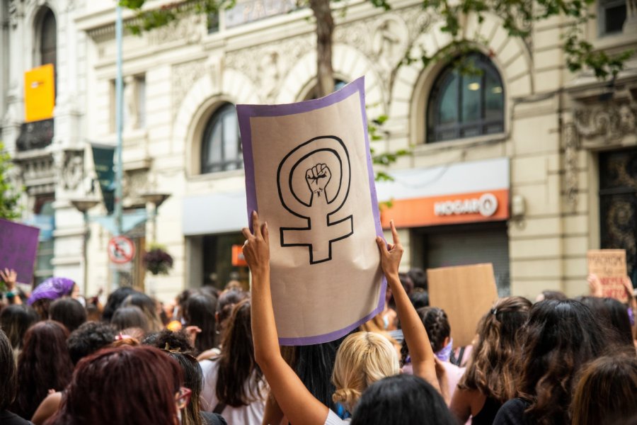 Marche pour les droits des femmes à Montevideo, en 2020. dievilphoto - Shutterstock.com