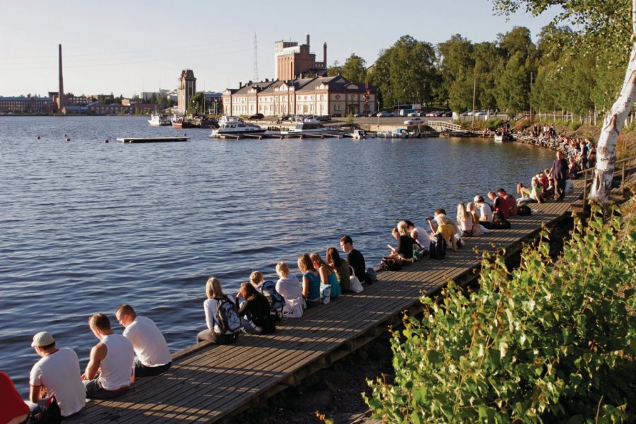 Le port intérieur de Vaasa. Office de tourisme de Vaasa