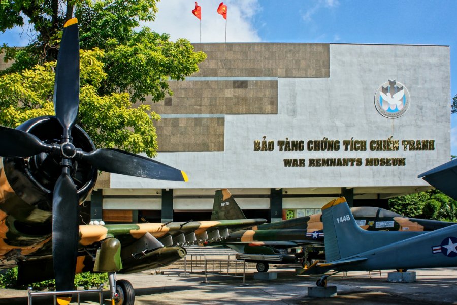 Musée des souvenirs de guerre. xuanhuongho - Shutterstock.com