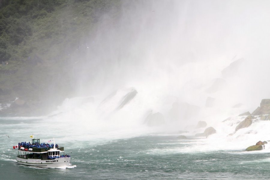 Excursion aux pieds des chutes à bord du mythique bateau 