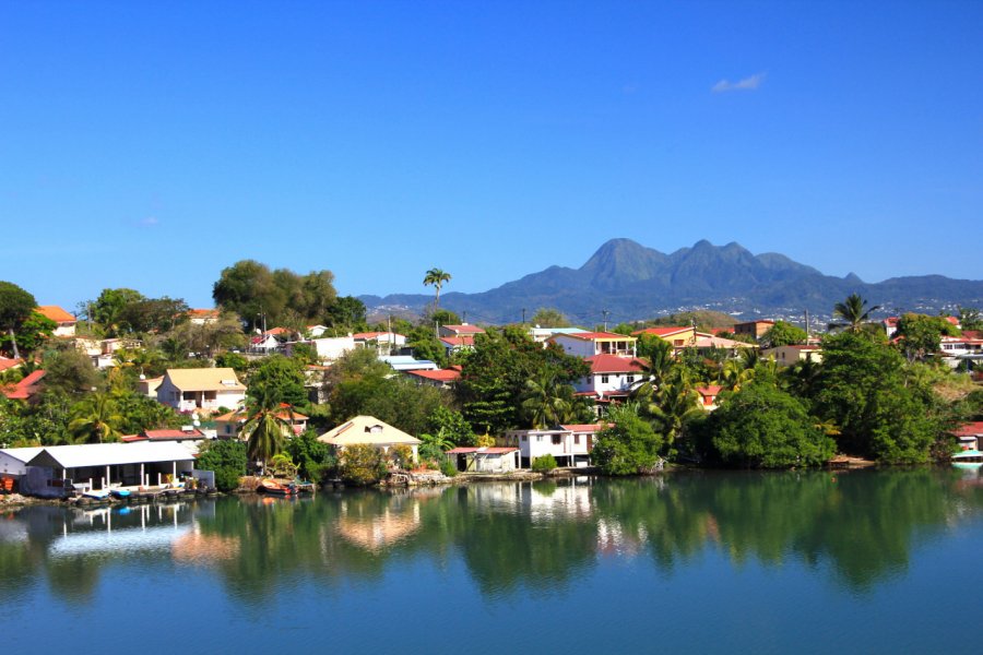 La montagne Pelée, volcan actif du Nord de la Martinique. Vouvraysan - Fotolia