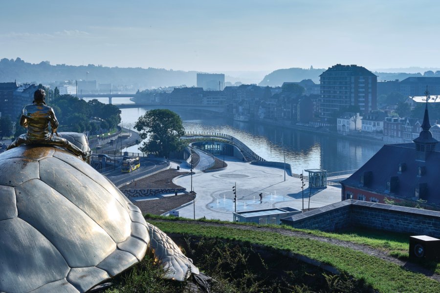 L'oeil de la Tortue sur la Confluence. Philippe Piraux