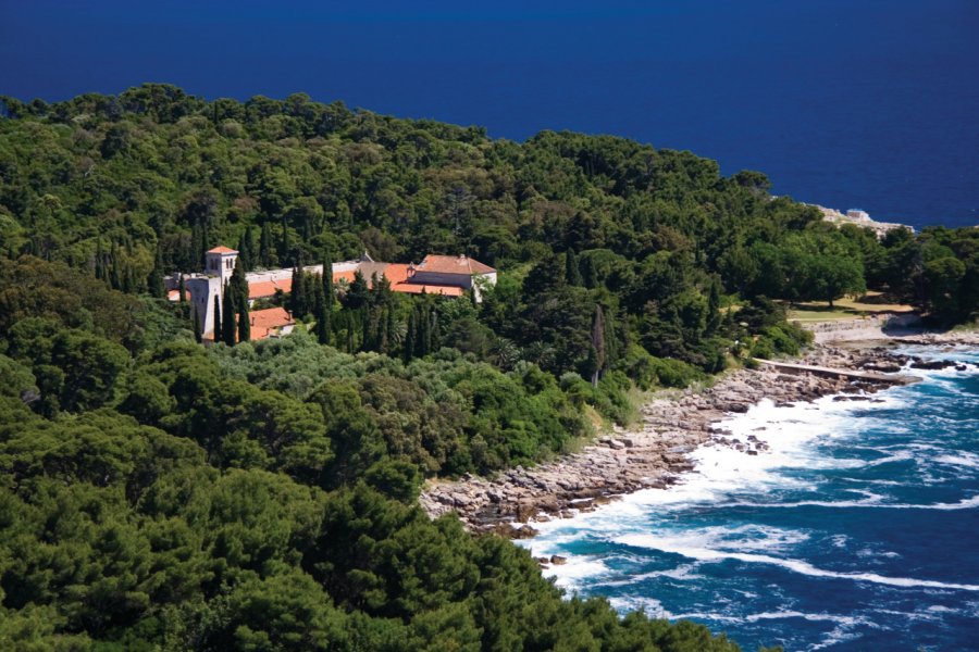 Ensemble monastique, île de Lokrum. nantela - iStockphoto.com